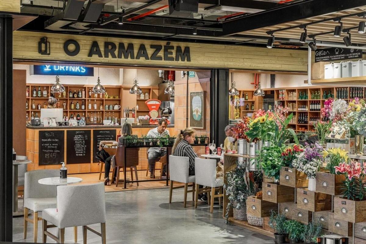 Patio Milano Apartamentos Completos Em Condominio Incrivel Com Food Hall Florianópolis Zewnętrze zdjęcie